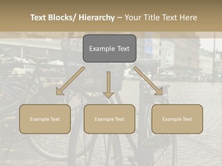 Copenhagen Bycicle PowerPoint Template