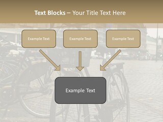 Copenhagen Bycicle PowerPoint Template