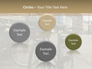 Copenhagen Bycicle PowerPoint Template