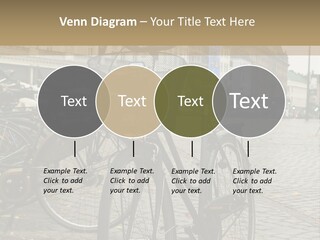 Copenhagen Bycicle PowerPoint Template