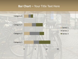 Copenhagen Bycicle PowerPoint Template