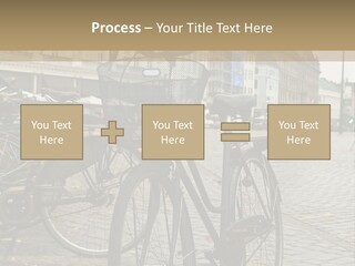 Copenhagen Bycicle PowerPoint Template