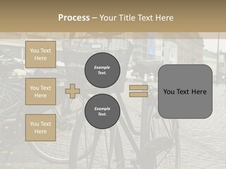 Copenhagen Bycicle PowerPoint Template