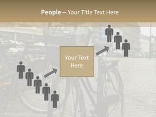 Copenhagen Bycicle PowerPoint Template