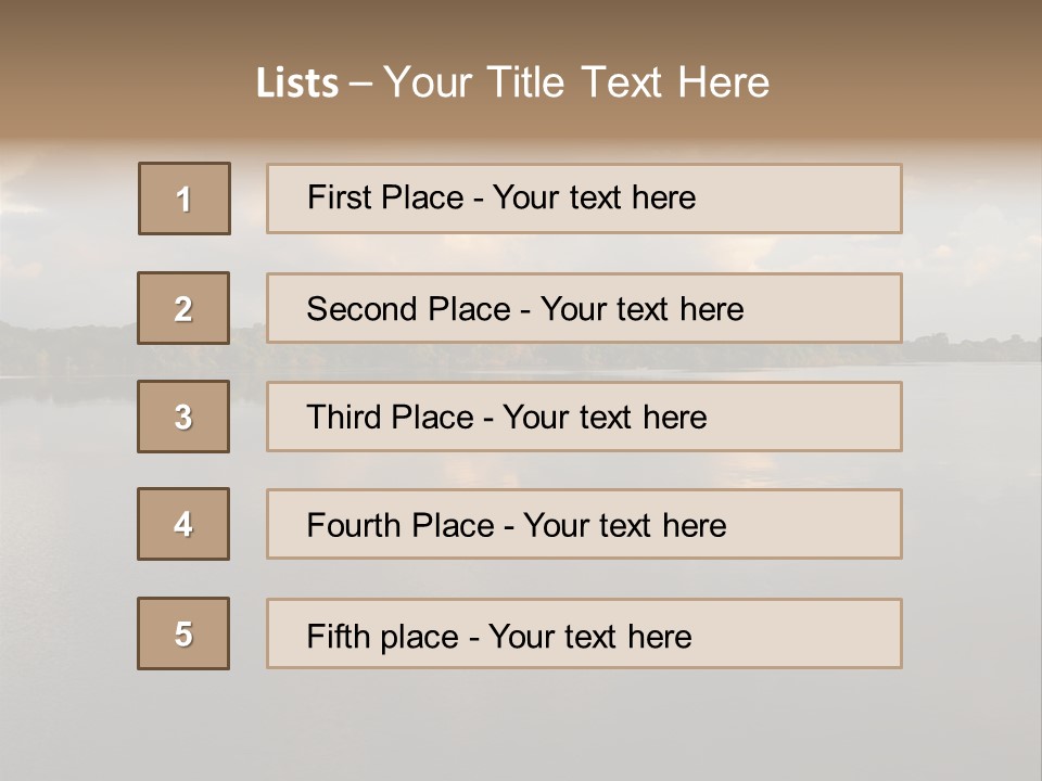 Mirrored Rainforest Line On The Rio Negro In The Amazon River Basin, Brazil, South America PowerPoint Template