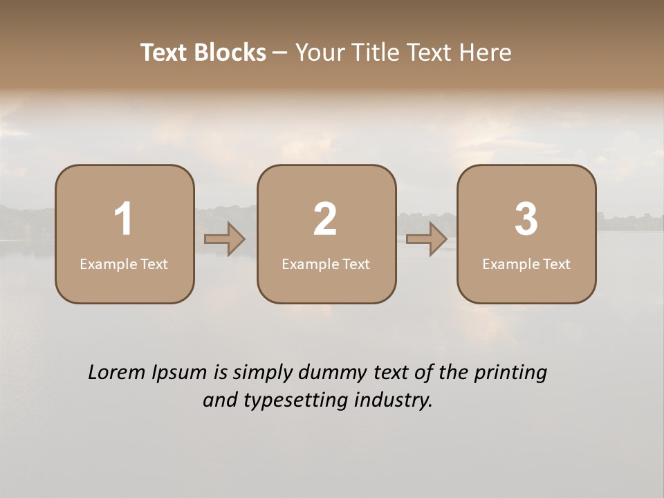 Mirrored Rainforest Line On The Rio Negro In The Amazon River Basin, Brazil, South America PowerPoint Template