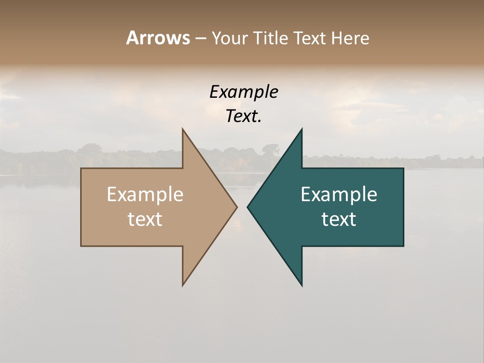 Mirrored Rainforest Line On The Rio Negro In The Amazon River Basin, Brazil, South America PowerPoint Template
