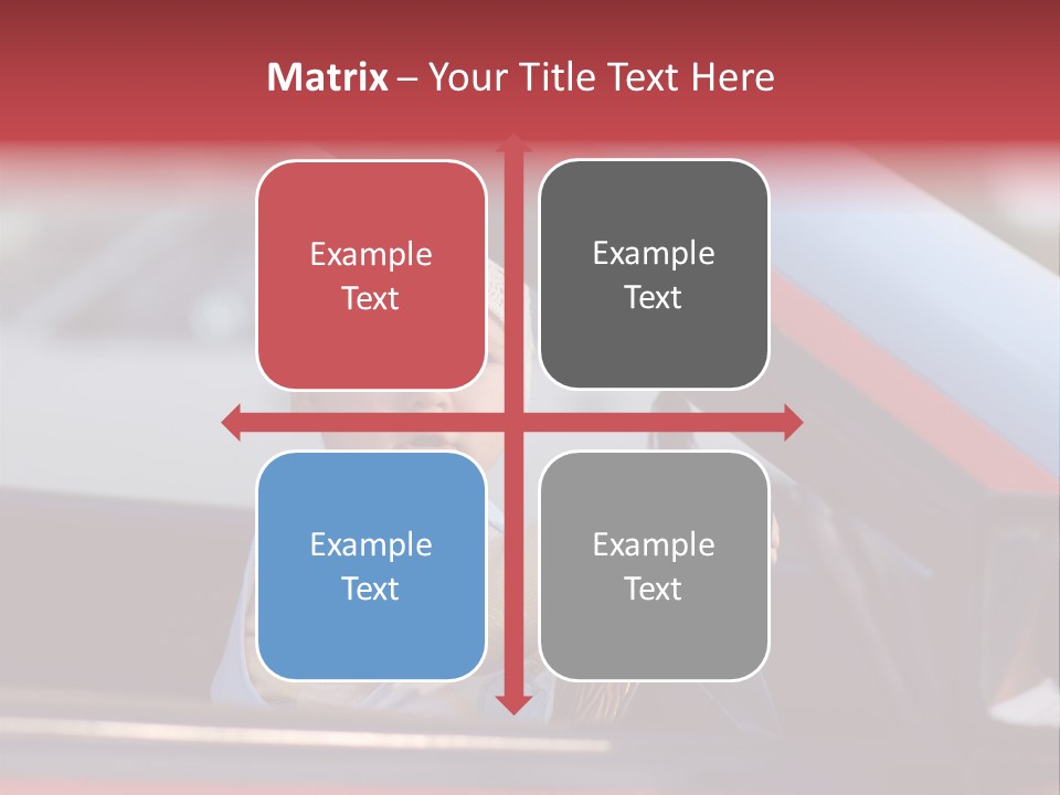 A Little Baby Driving Car PowerPoint Template