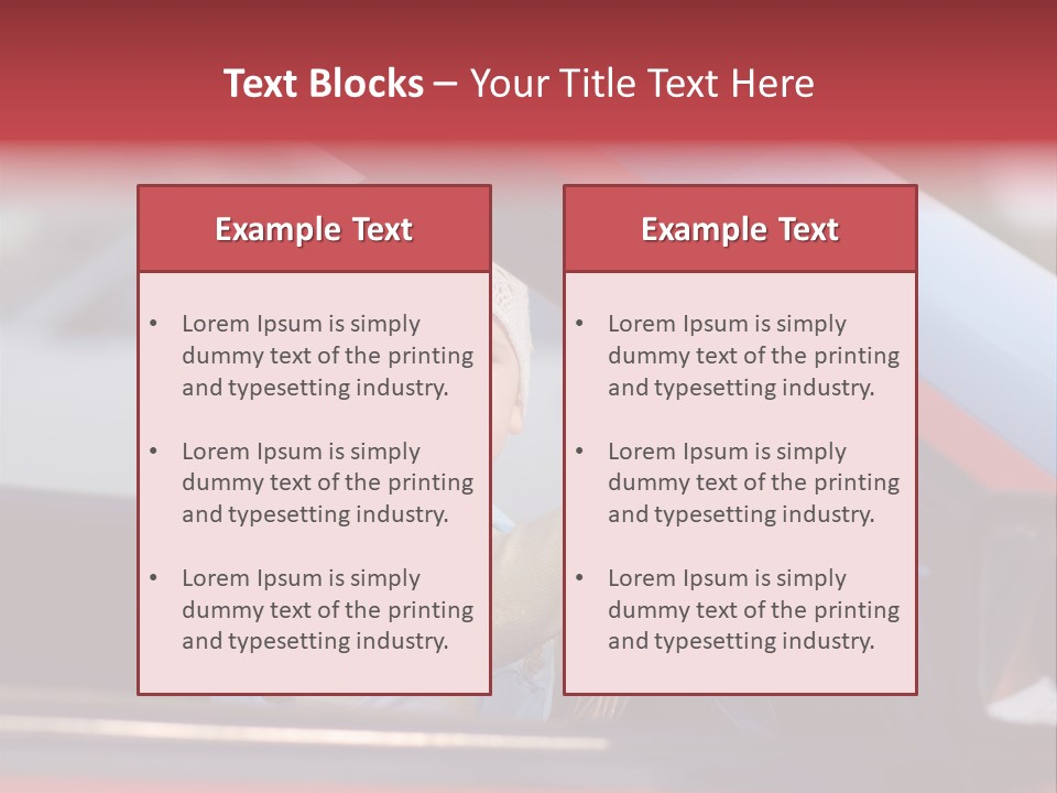 A Little Baby Driving Car PowerPoint Template