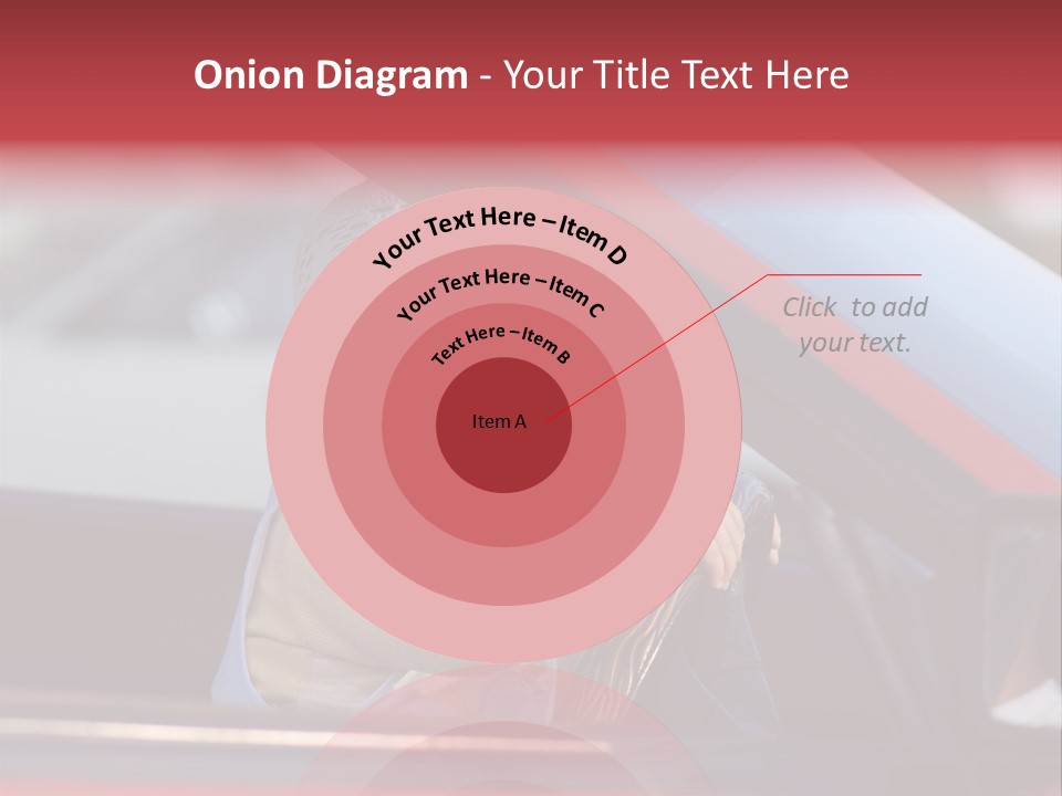 A Little Baby Driving Car PowerPoint Template