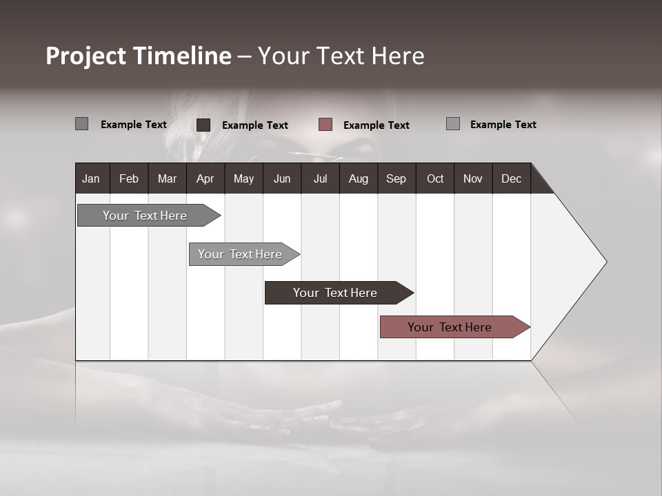 Studio Shot Of Young Blonde Wearing Stylish Sunglasses PowerPoint Template