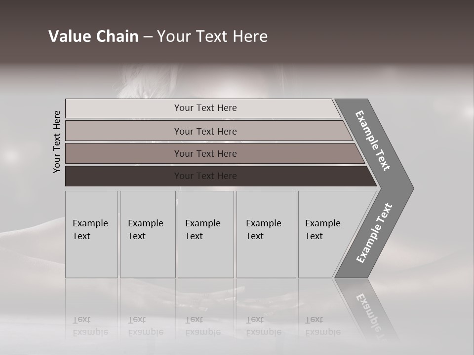 Studio Shot Of Young Blonde Wearing Stylish Sunglasses PowerPoint Template