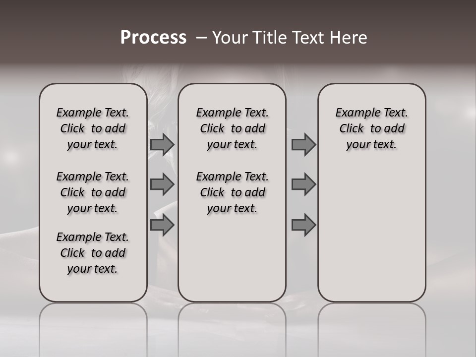 Studio Shot Of Young Blonde Wearing Stylish Sunglasses PowerPoint Template