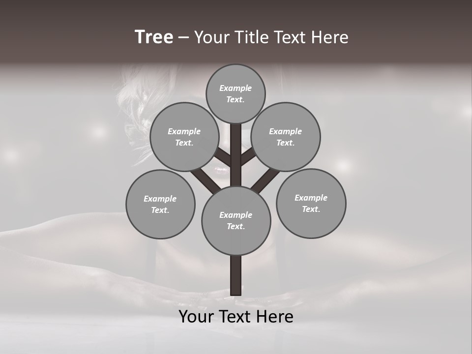 Studio Shot Of Young Blonde Wearing Stylish Sunglasses PowerPoint Template