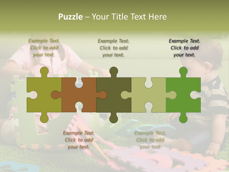 Beautician Touching Perfect Famel Face PowerPoint Template