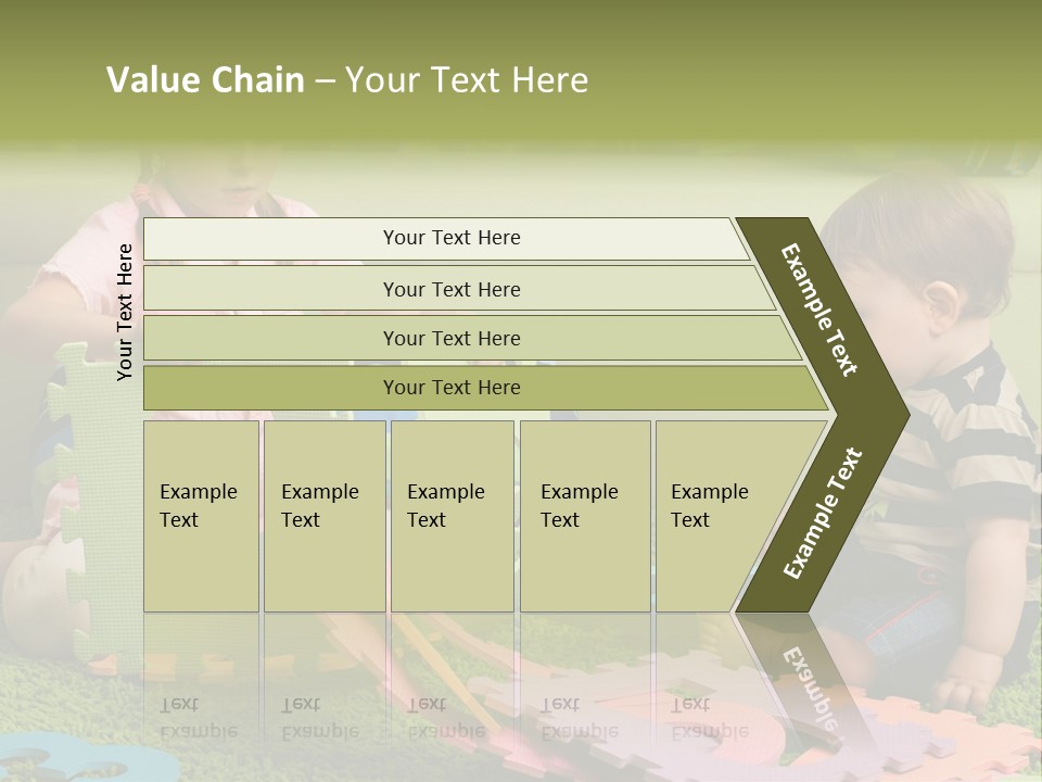 Beautician Touching Perfect Famel Face PowerPoint Template