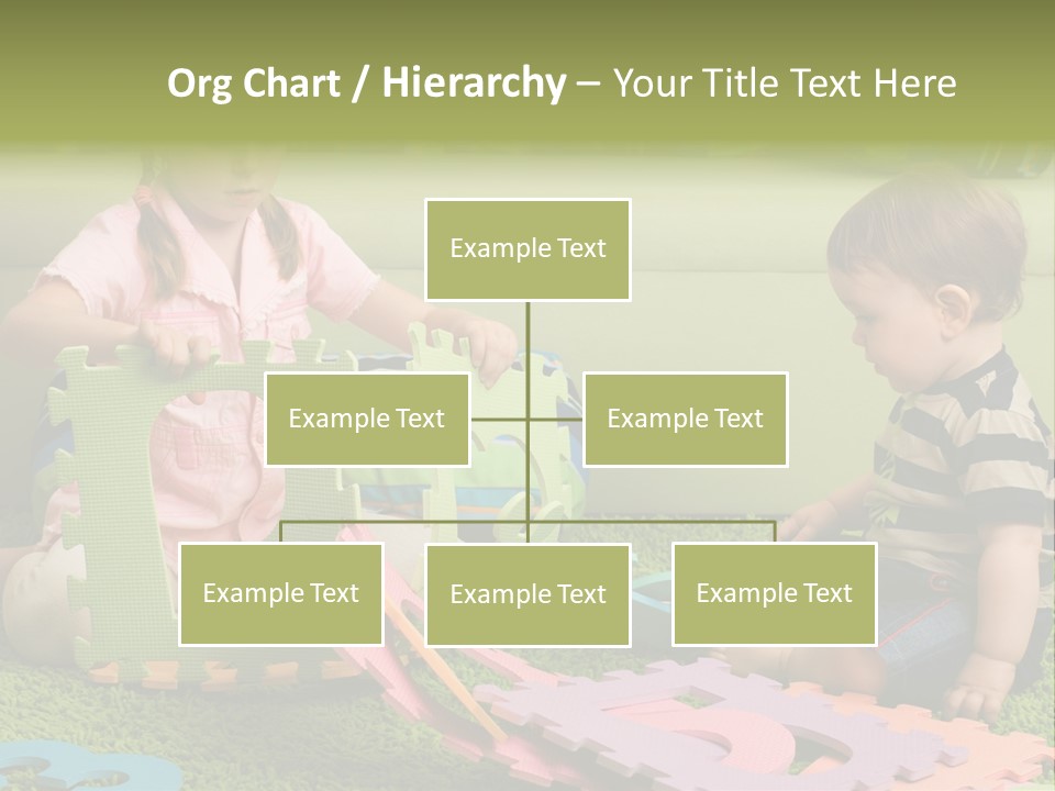 Beautician Touching Perfect Famel Face PowerPoint Template