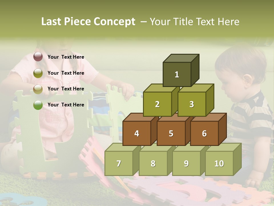 Beautician Touching Perfect Famel Face PowerPoint Template