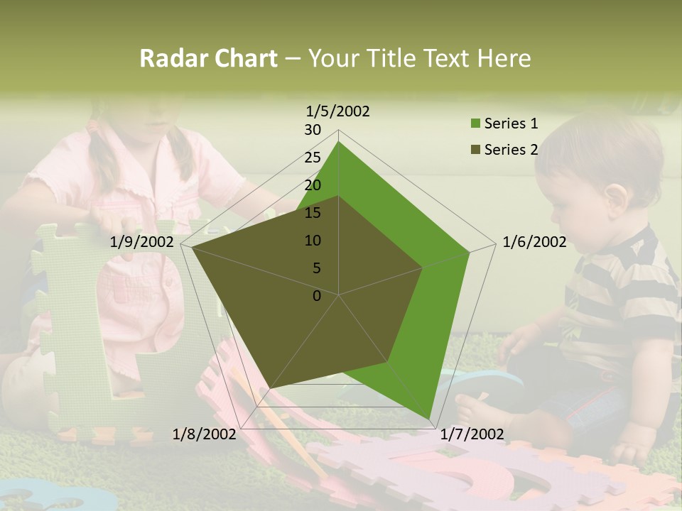 Beautician Touching Perfect Famel Face PowerPoint Template