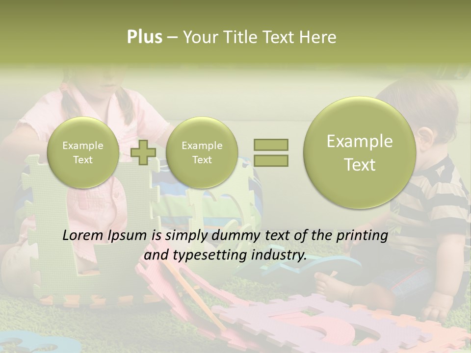 Beautician Touching Perfect Famel Face PowerPoint Template