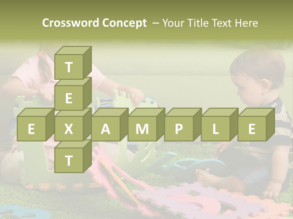 Beautician Touching Perfect Famel Face PowerPoint Template