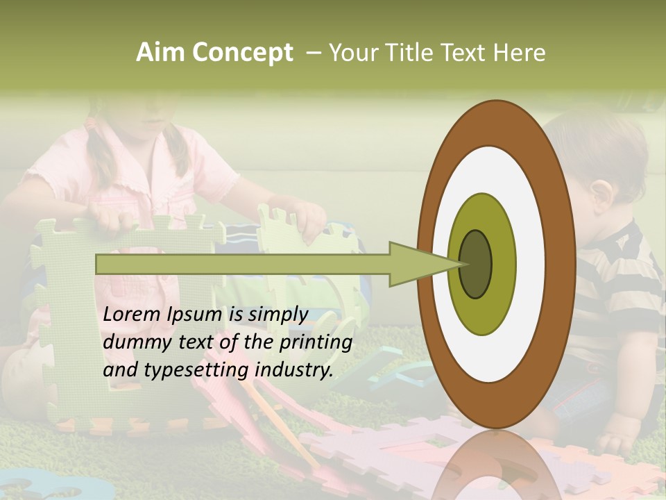 Beautician Touching Perfect Famel Face PowerPoint Template