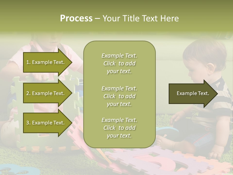 Beautician Touching Perfect Famel Face PowerPoint Template