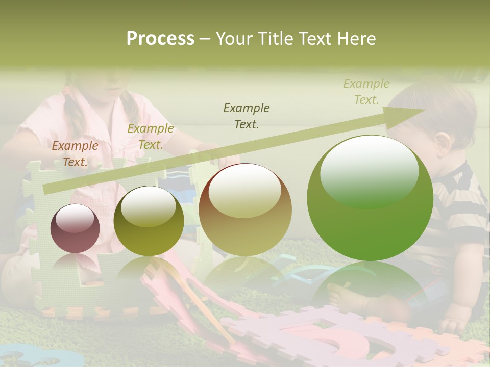 Beautician Touching Perfect Famel Face PowerPoint Template