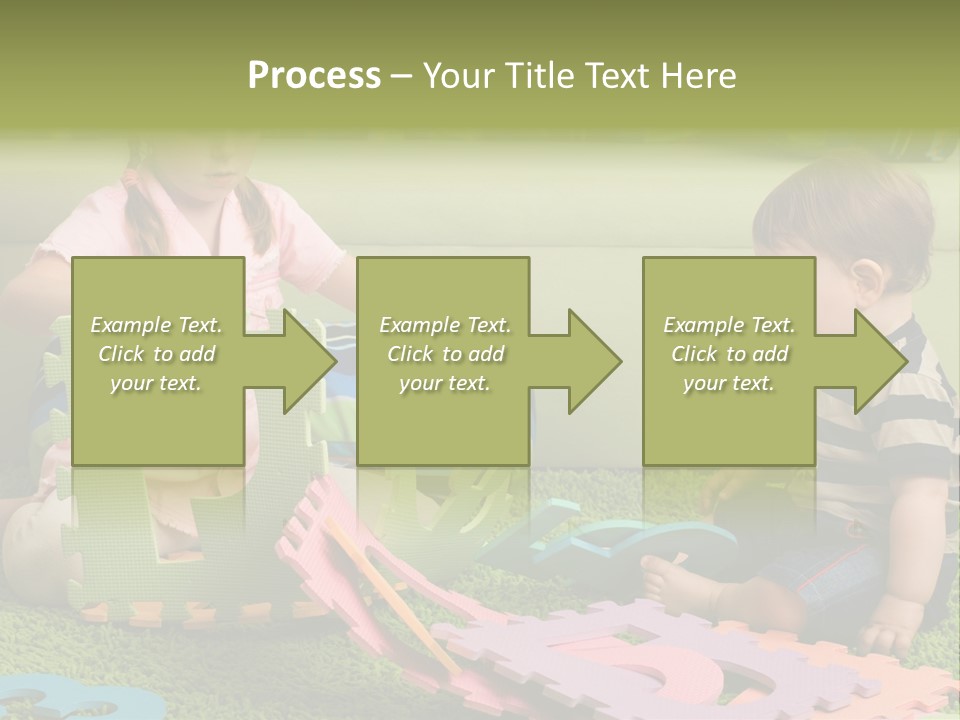 Beautician Touching Perfect Famel Face PowerPoint Template