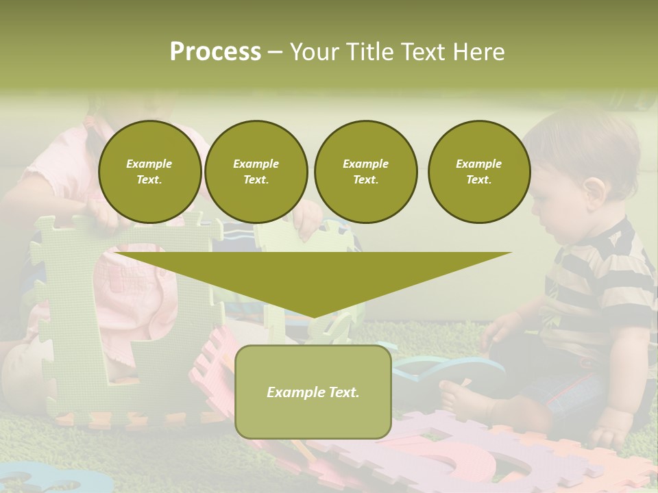 Beautician Touching Perfect Famel Face PowerPoint Template