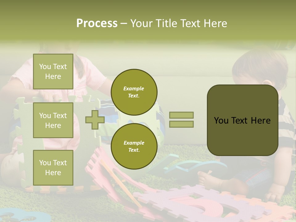 Beautician Touching Perfect Famel Face PowerPoint Template