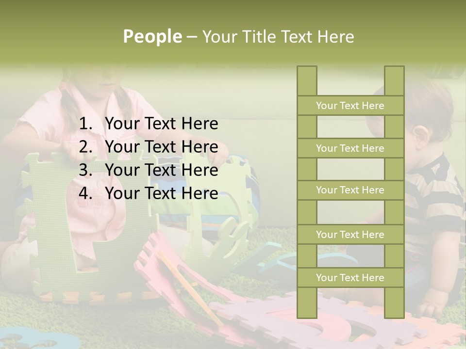 Beautician Touching Perfect Famel Face PowerPoint Template