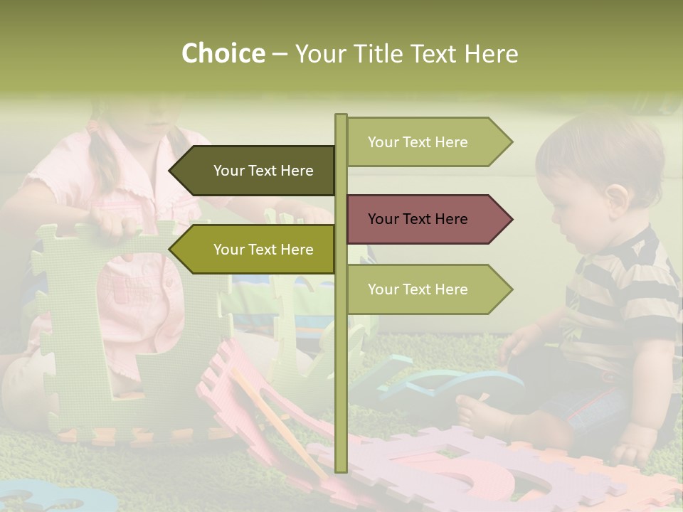 Beautician Touching Perfect Famel Face PowerPoint Template