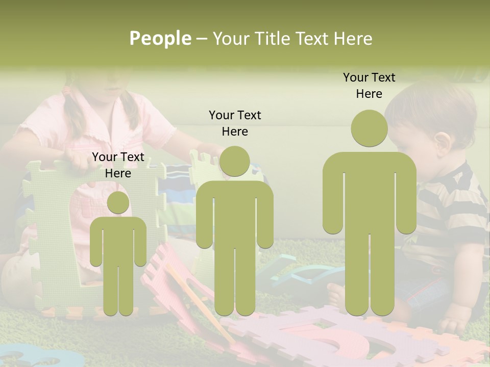 Beautician Touching Perfect Famel Face PowerPoint Template