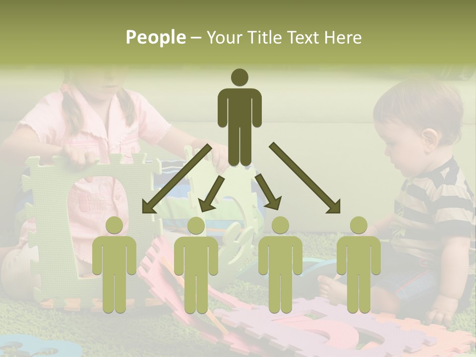 Beautician Touching Perfect Famel Face PowerPoint Template