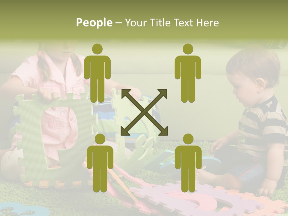 Beautician Touching Perfect Famel Face PowerPoint Template