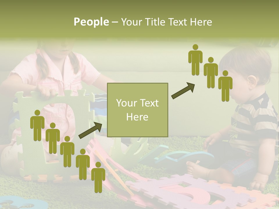 Beautician Touching Perfect Famel Face PowerPoint Template