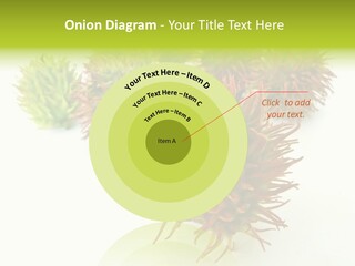 A Group Of Different Colored Plants On A White Surface PowerPoint Template