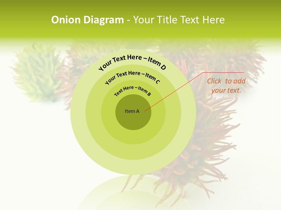 A Group Of Different Colored Plants On A White Surface PowerPoint Template