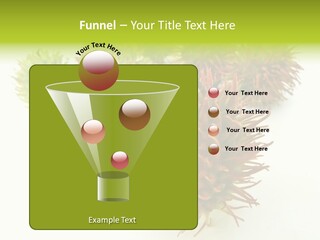 A Group Of Different Colored Plants On A White Surface PowerPoint Template