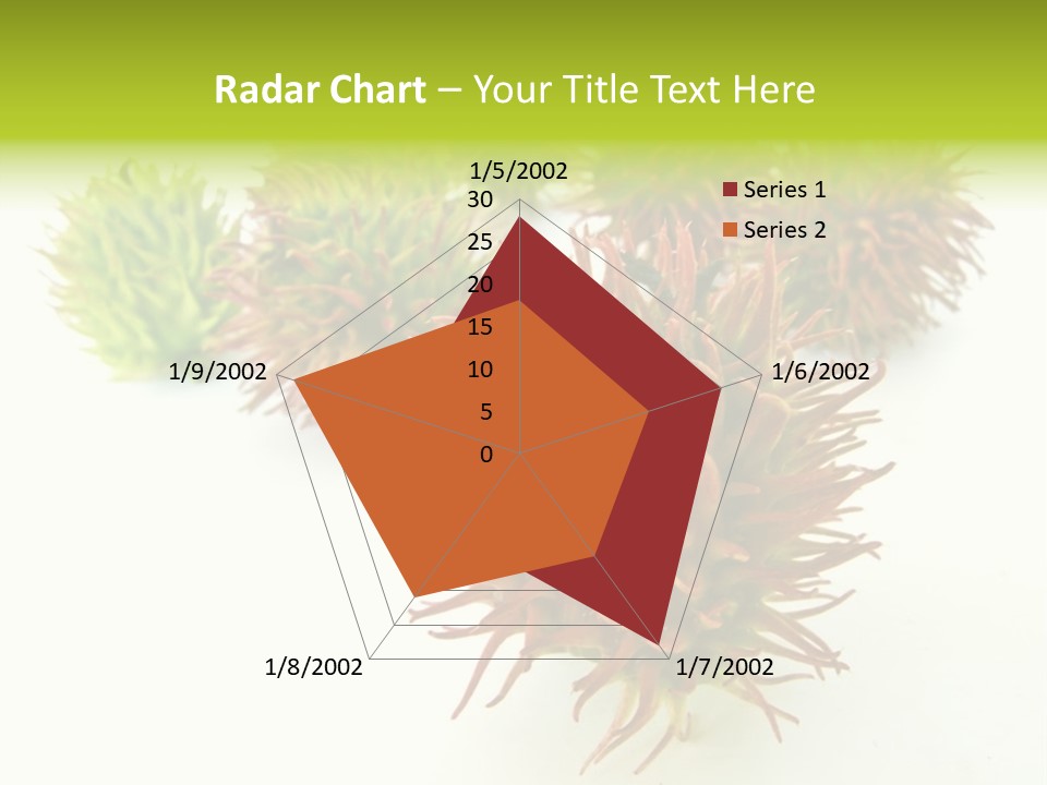 A Group Of Different Colored Plants On A White Surface PowerPoint Template