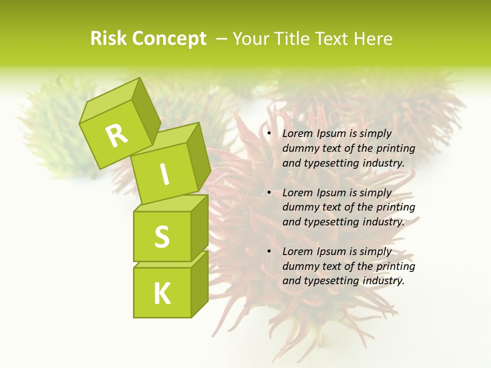 A Group Of Different Colored Plants On A White Surface PowerPoint Template