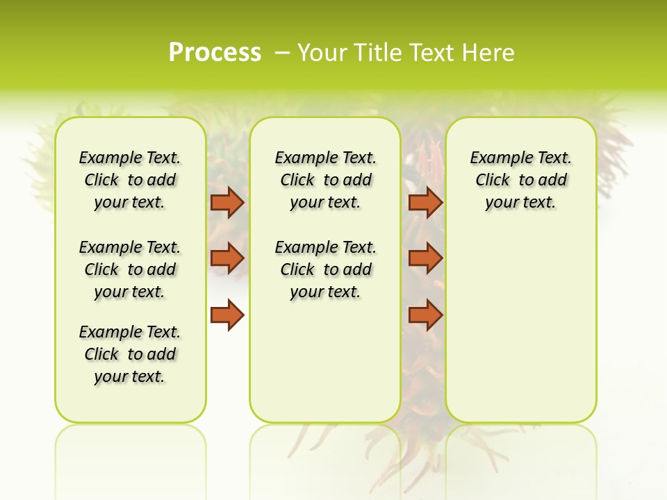 A Group Of Different Colored Plants On A White Surface PowerPoint Template