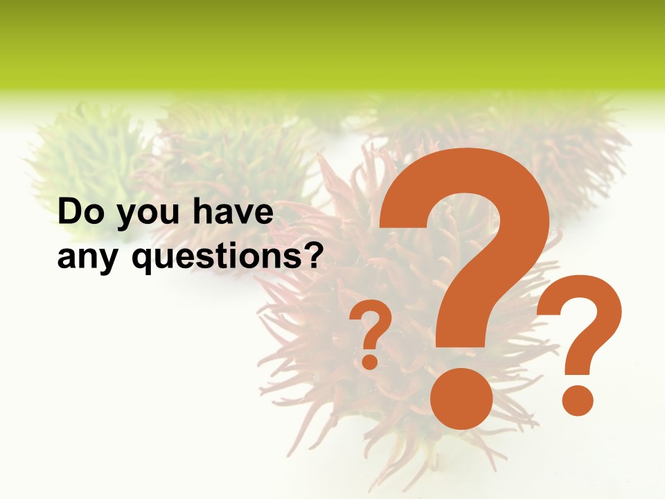 A Group Of Different Colored Plants On A White Surface PowerPoint Template