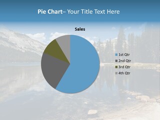 Tenaya Lake In Yosemite National Park, California, Usa PowerPoint Template