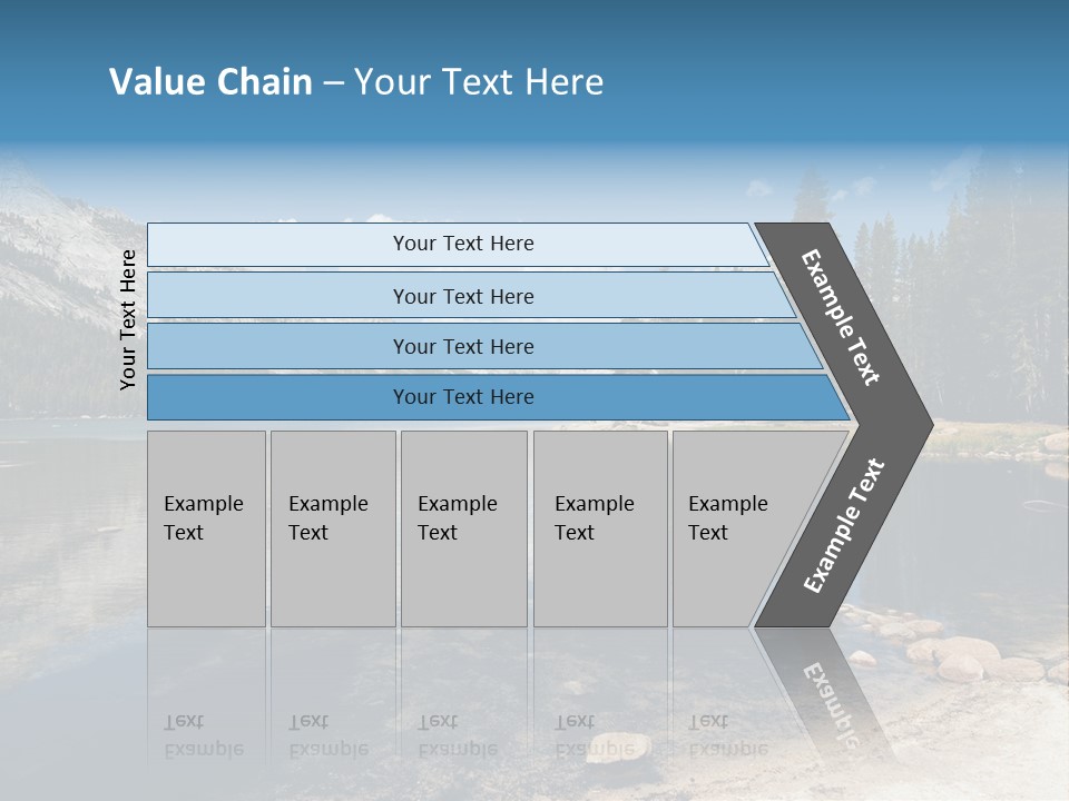 Tenaya Lake In Yosemite National Park, California, Usa PowerPoint Template
