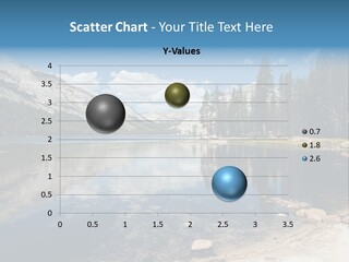 Tenaya Lake In Yosemite National Park, California, Usa PowerPoint Template