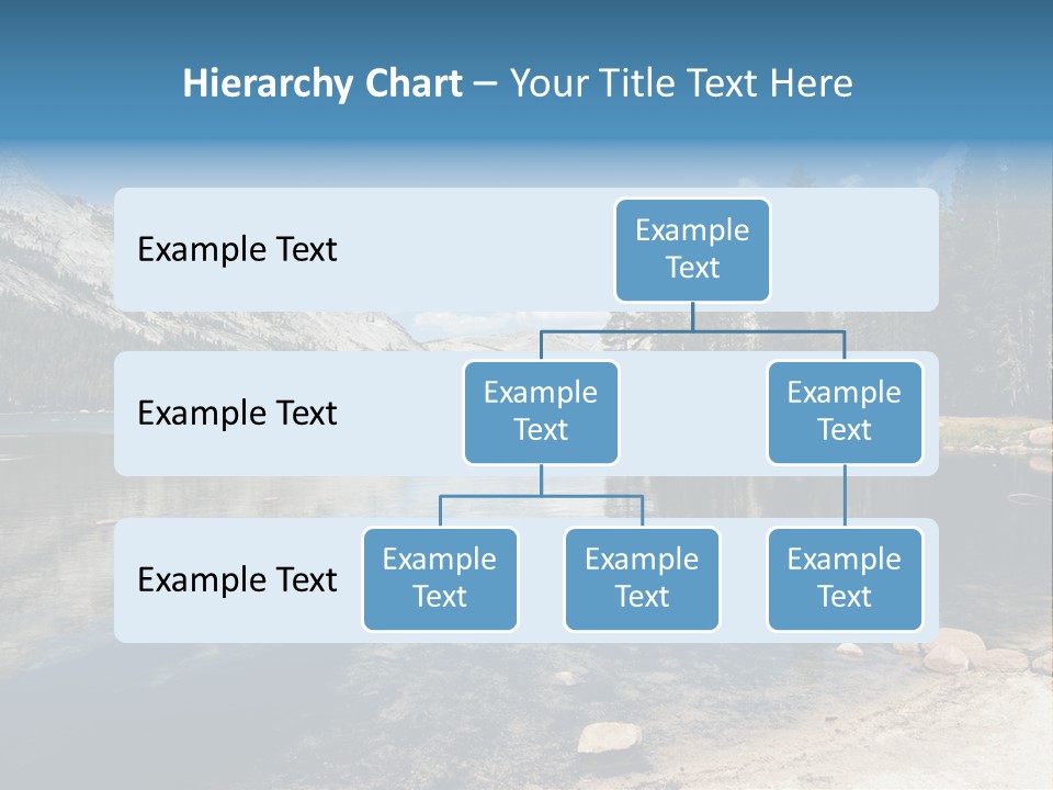 Tenaya Lake In Yosemite National Park, California, Usa PowerPoint Template