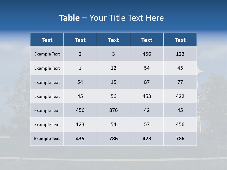 Two Story Stone, Brick And Board Sided Residential Home With Bay Window. PowerPoint Template