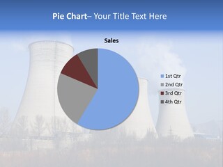 Power Plant In Northern China. PowerPoint Template